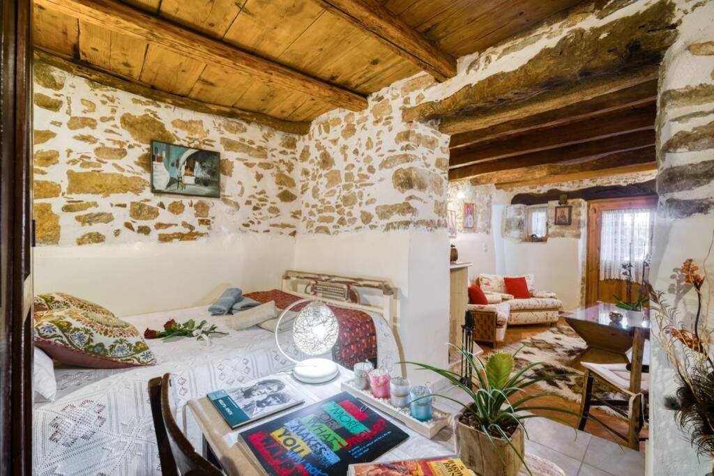 Litos Traditional Cretan Stone House In The Center Of Crete מראה חיצוני תמונה